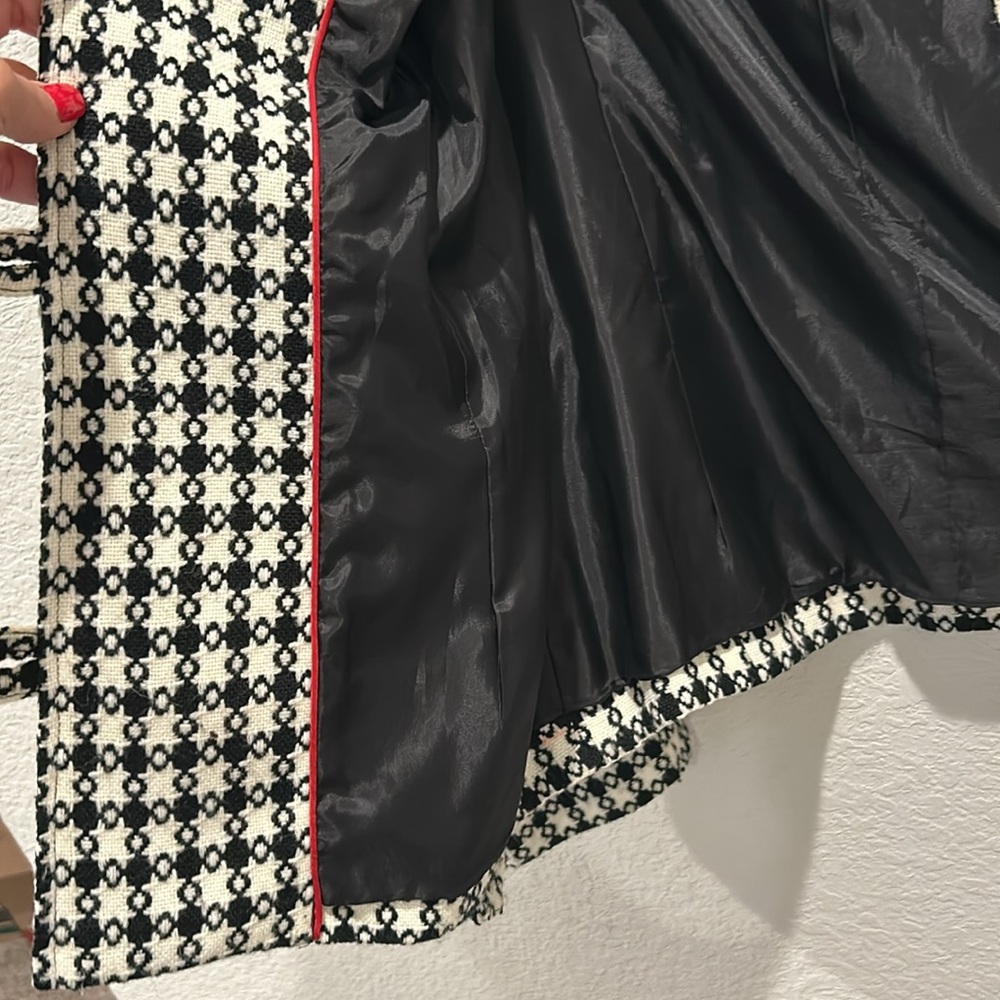 Classic Ds Essentials Houndstooth, Blazer. Size 6… - image 6